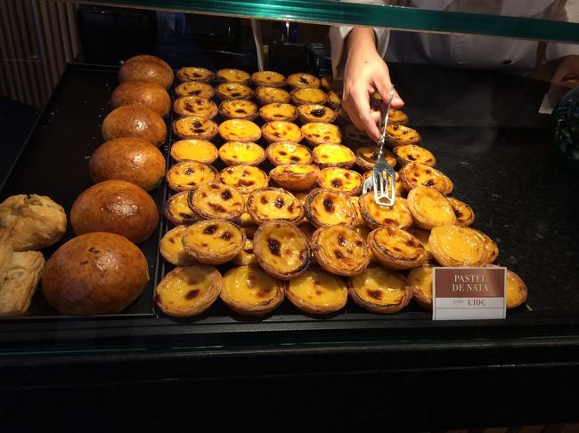 ポルトガル名物のエッグタルトも。