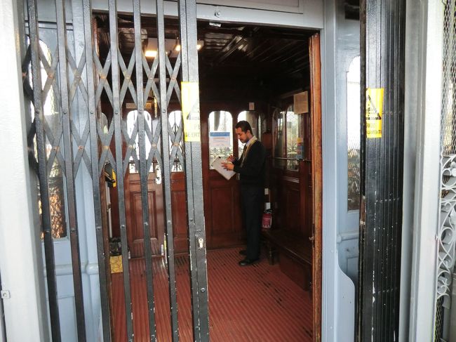 お客さんみんな降りたところ。