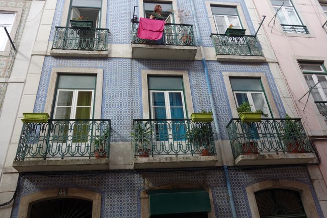 リスボン名物のアズレージョと