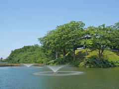 10分くらいで、高田公園に到着～～♪

もう本当に暑くて暑くて！
噴水の中に飛び込みたいくらいでした！