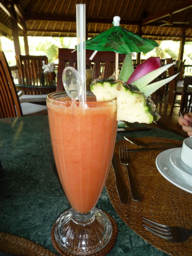 こういうフレッシュなジュース、最高ですよね～