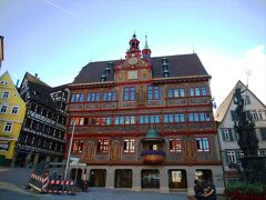 市庁舎。
この街はドイツに行く友人・知人には強烈に勧めたくなった。