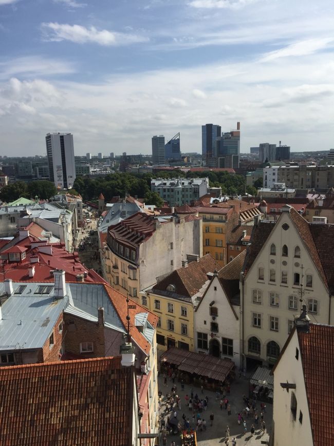 別の見晴らしの良いところから。<br />遠くには新市街のビルも見えます。<br />城壁から出ると途端に今の時代です。