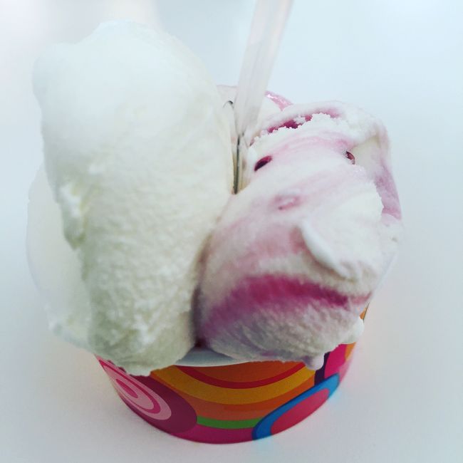 ほぼ毎日行ったジェラート屋<br />やっぱりベリー系が美味しい