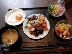 出島の湯ホテルドーミーイン長崎４日目土曜の朝はしっぽく料理各種。焼きナス大好き。毎朝選ぶ。