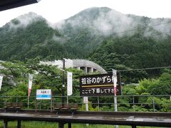 今回のルートでは高知まで行かないので、大歩危でアンパンマン列車を下車しました。
予定では、阿波池田駅に折り返し、徳島行きの「ゆうゆうアンパンマンカー」に乗るのです。