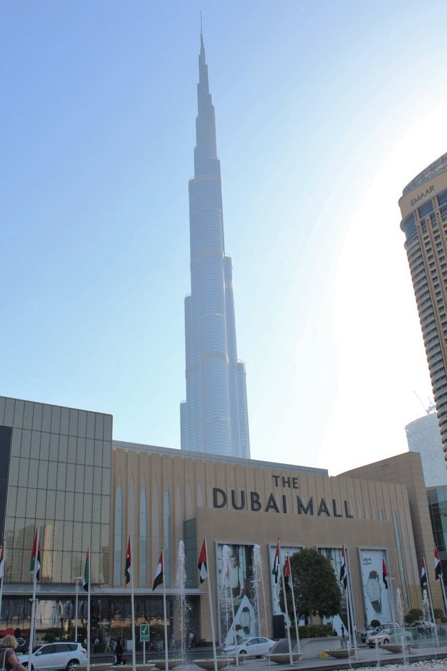 Burjkhalifa（ブルジュハリファ）展望台/AT THE TOPからドバイの
