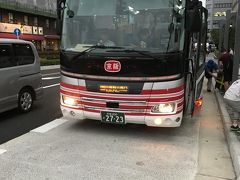 関西空港第一ターミナル発京都行きは京阪バスのオペレーションでした♪