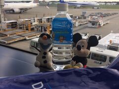 平成２９年７月１５日（土）午後５時、今回は成田空港第１ターミナル南ウィングからの出発です。

連日３０度超えの真夏日が続き、この日もとっても蒸し蒸しな成田空港。
せっかくだし、水分補給するなら気になっていた成田空港オリジナルの冷たくなくても美味しい水でも飲んでみよう！と、自販機で購入してみた「空水（くうすい）」。

ワクワクしながら自販機から出てきた空水は、まさかの

　　　　　　　　　　常　　　温。

同じ自販機で買ったポカリは冷え冷えだったのに、なぜ空水は冷えていないんだ？
もしかして、冷たくなくても美味しいというのを実感してもらうためにワザと冷やしていないのか？

まいっか、と、確かに冷えていなくても飲みやすい常温の水を味わいましたが、

やっぱり、この日くらいは冷え冷えにして欲しかったなぁ(・ω・｀)ボソッ…