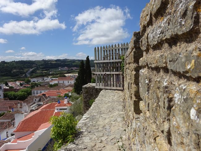 城壁の上へ登り…<br /><br />北西側に、このようなところがあり<br />通れないかと思いきや、開け閉め～というか<br />戸が城壁にぴったりくっつく形になるし、<br />勢いのいいバネで跳ね返る感じではないので<br />気をつければ、安全に通れますが、自己責任でお願いします