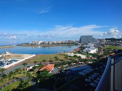 最終日の朝。
沖縄に来てから一番の晴れ模様です。