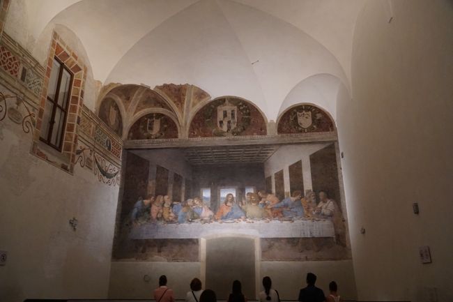 さすがに美しいフレスコ画です。建物自体もすっかりきれいになりました。