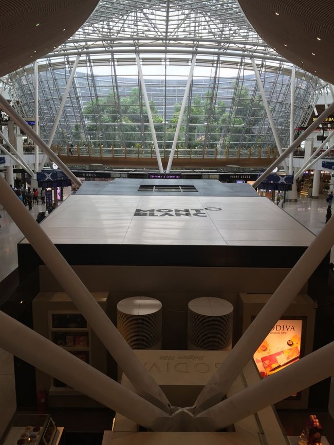 KLIAは1998年開港。故黒川紀章氏が設計担当し大成建設、竹中工務店が施行。<br />日本の技術力を駆使して建設された。<br /><br />「森の中の空港、空港の中の森」をテーマに設計されたこの美しい空港はマレーシア人の誇りでもあるという。