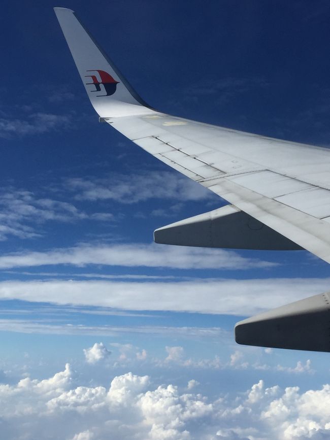 この日はマラッカの街も見えて素晴らしいフライトだった。<br /><br />隣に座った親切なマレーシア人の若者と少し会話していると飛行機はもう着陸態勢。<br /><br />じゃ～良い旅をと別れる時、もう二度と会うこともないだろうという思いが、、何とも一期一会の旅情。