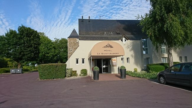 モンサンミッシェル地区のホテル、サンオペールに泊まります