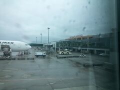 期待に胸を膨らませてやってきた函館ですが、函館空港に到着するやいなや雨傘となってしまいました。
はい、雨女なんですよね、私......