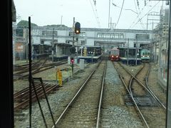 薬院駅以来の停車駅となる西鉄二日市駅。