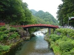 日光東照宮を後に神橋へ