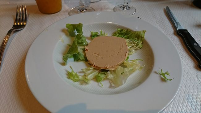 フォワグラ<br />はじめて食べました(笑)