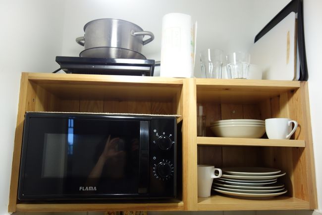 レンジや食器。