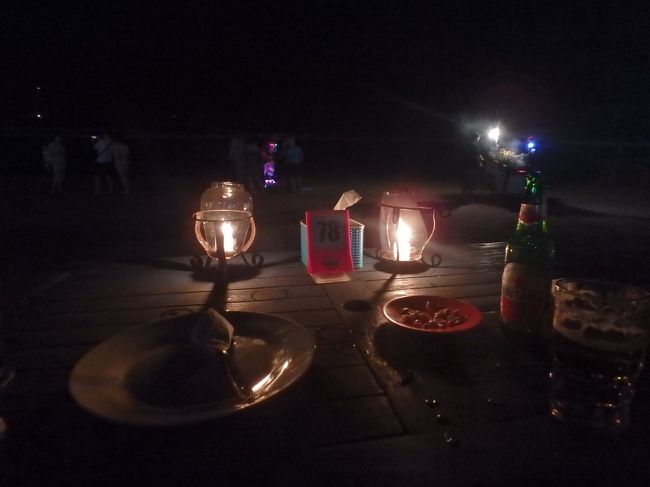 運良く1番海側の席があいていました。<br />これじゃらわかんないですね…笑