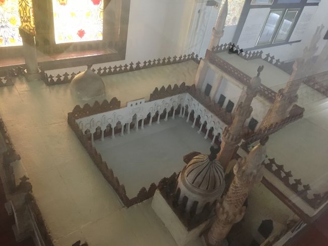 メディナのモスクの縮小版見て