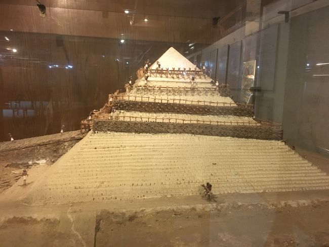 3の三つの仮説を模型で説明。