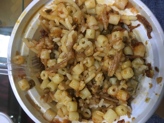 混ぜて食べる<br />美味しい<br />すごい美味しい日本に持って帰りたいくらいおいしい。<br /><br />でもすこしからくしすぎた。