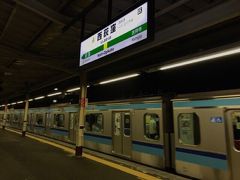 中央線で移動して、西荻窪駅です。