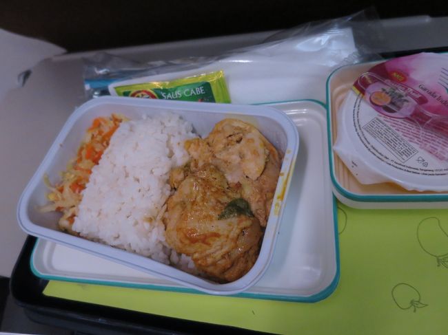 そして母上が最初にあけたとりご飯。母上から機内食交換要請がきました。。。<br /><br />とりごはん、うまうまでした～