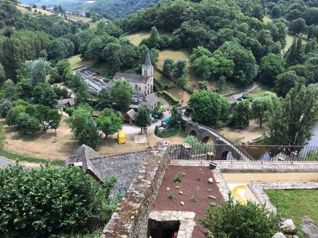 上からの眺めは絵になる所です。