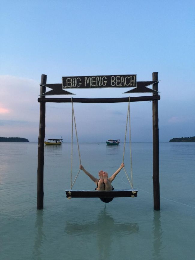 シーブランコも独り占め。