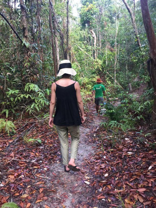 日焼けをして特に方がとても痛かった。<br />完全場違いな恰好。。