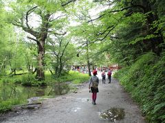 河童橋から約50分程で明神館に到着(^O^)／
今のところ全く疲れは感じません
やはり登山靴のお陰かな？
好日山荘の店員さんに見栄張って、富士山も登れる靴下さいと、、、
間違ってなかったわ^m^自分に合った靴選びは登山の基本ね
間違いなく普通のウォーキングシューズと疲れ方が違うわ