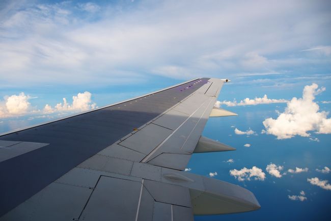 BKKまでちょうど1時間の空の旅だけど…