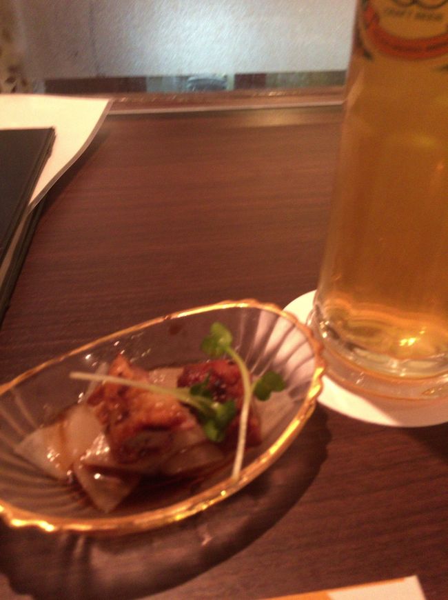 こちらはお通しだったと思う・・・<br />いろんなビールがあるので、迷う迷う。