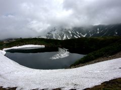 みくりが池。

まだ雪もあります。