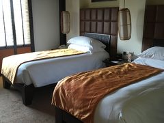 15時にチェックインして案内された部屋がこちらです。
コネクティングルームをリクエストしましたが叶わず…
