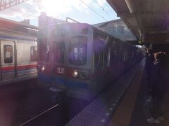 再び京成佐倉駅へ。ここかで電車に乗ります。