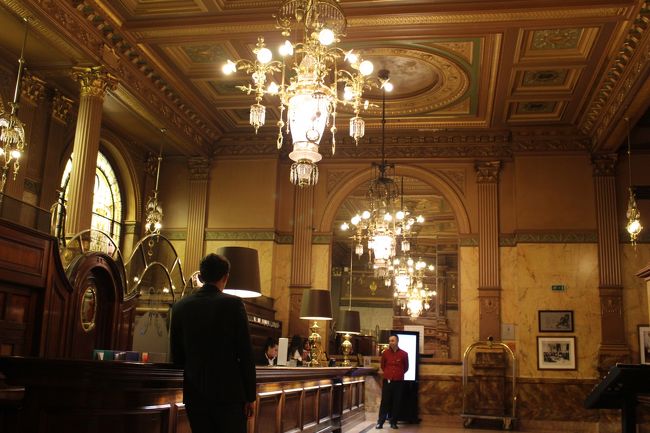 名残惜しいけど、チェックアウト。<br /><br />1泊一人1万円位しか払っていないのに、こんな優雅な滞在が出来るなんてほんとに素敵！<br /><br />次回もまた利用したいホテルです。<br />