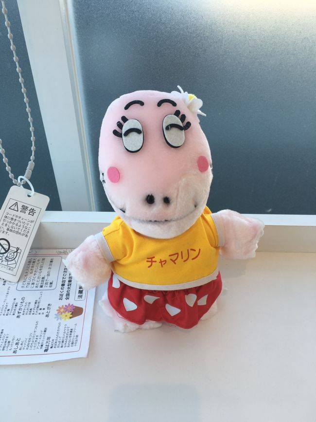 北信越の旅、台風通過前、8月5日福井県勝山市に来ました。<br />コンビニにいた「恐竜王国・勝山」をPRする市のキャラクター、チャマリン。男の子はたしかチャマゴン。<br />勝山は、方言で「かっちゃま」と呼ぶそうで、恐竜と合わせて命名されたのかな？