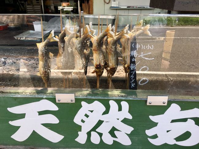 鮎の塩焼き、売ってました<br />美味しそう！