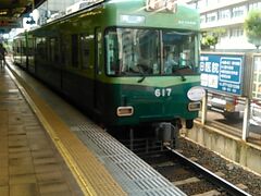 京阪電鉄・浜大津から坂本へ。