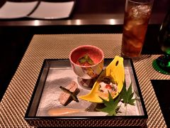 鉄板焼 銀明翠 GINZA 前菜3種盛り