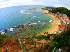 【Morro de Sao Paulo モーホ・デ・サンパウロという島】

眼下に広がるこの景色～！素敵過ぎます。