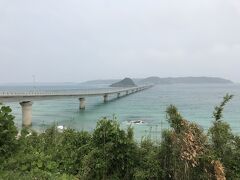 途中休憩しながらですが、大阪から車で約８時間。角島大橋に到着しました。駐車場から撮った写真。