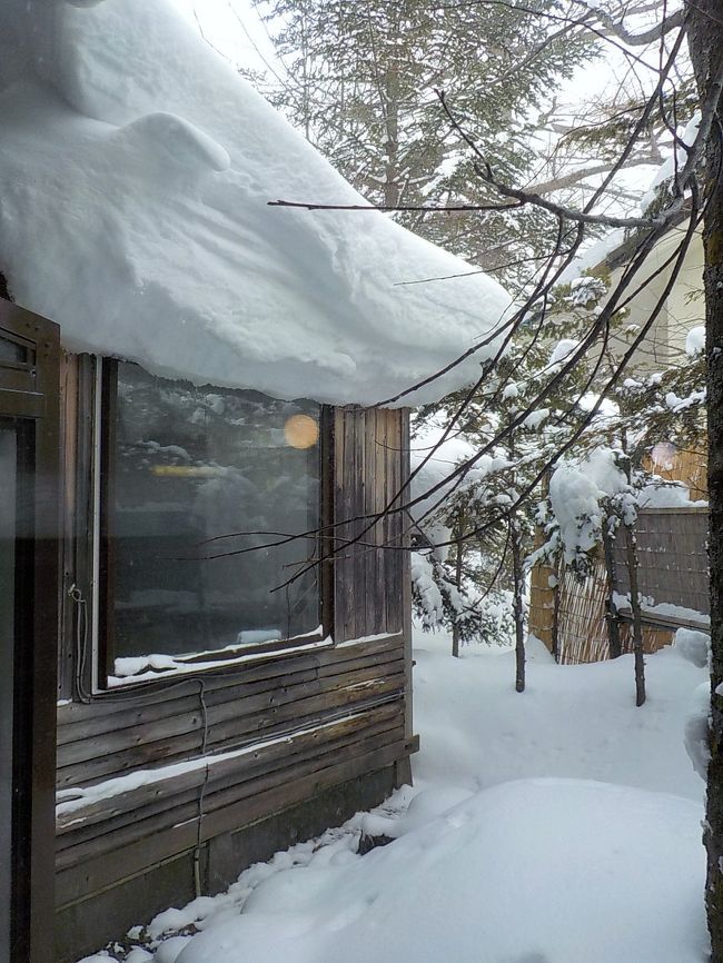 なので、外から見た更衣室の風景<br />露天風呂からの風景はこんな感じ
