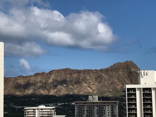 ダイヤモンドヘッドも壮大です。