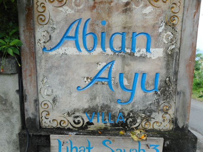 近くに小さなヴィラが点在しています。