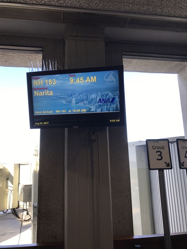 この便で帰国します。